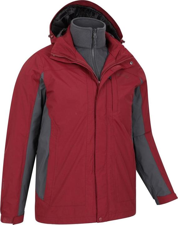 Immagine prodotto Mountain Warehouse Thunderstorm Giacca Impermeabile 3 In 1 Uomo (XS)