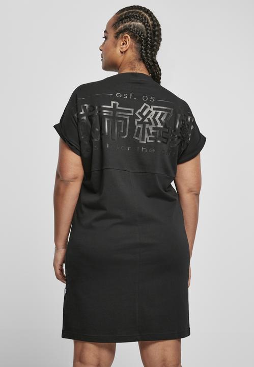 Produktbild Urban Classics Ladies Cut On Sleeve Printed Tee Dress (XL)