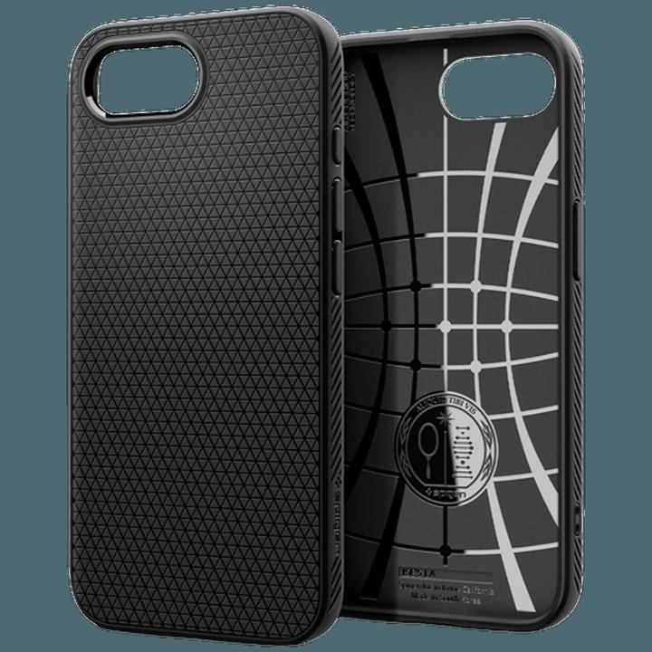 Produktbild Spigen Liquid Air iPhone SE(2025) Case - Matte Black (Apple iPhone 16e)