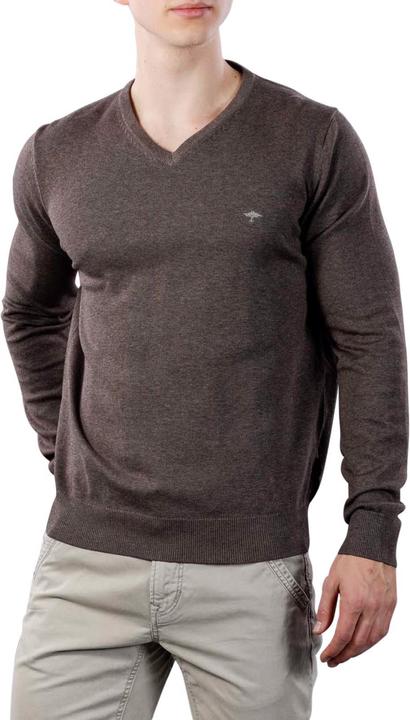 Fynch-Hatton V-Neck Sweater earth