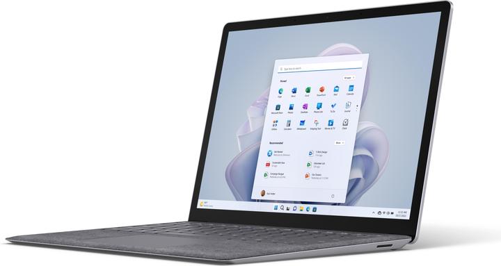 Actual product image Microsoft Surface Laptop 5 R1B-00005 Platinum i5-1245U 8GB/256GB SSD 13" QHD Touch W10P (13.50", Intel Core i5-1245U, 8 GB, 256 GB, DE)