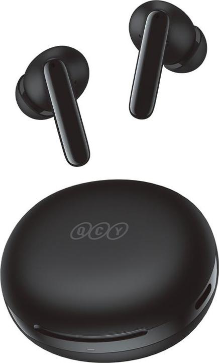 Image du produit QCY Écouteurs intra-auriculaires sans fil T13 ANC 2 TWS - noir (ANC, 7 h, Sans fil)