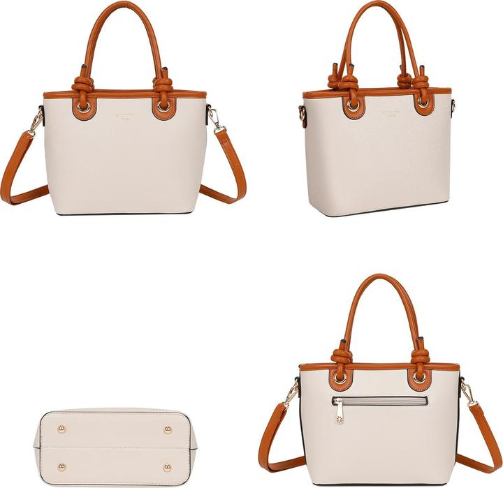 Produktbild Gallantry KJ-62046-BEIGEBROWN Handtasche
