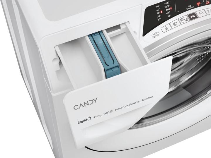 Immagine prodotto Candy Rapidα ROW4964DWMST1-S lavasciuga Libera installazione Caricamento frontale Bianco D