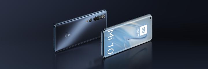 Produktbild Xiaomi Mi 10 (128 GB, Twilight grey, 6.67", Single SIM, 108 Mpx, 5G)