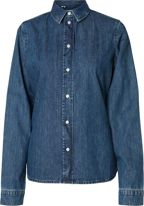 Produktbild Selected Femme Körperbetontes Langarm Jeanshemd (38)
