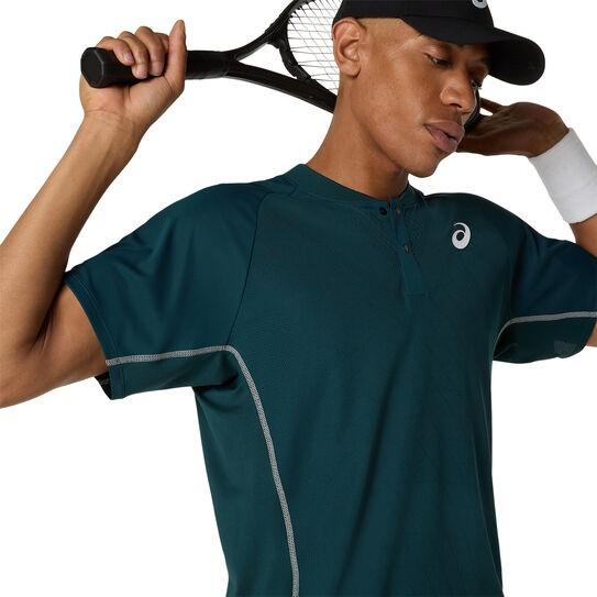 Image du produit ASICS Performance Asics Match Actibreeze Ss Top Saxon Green Man (XL)