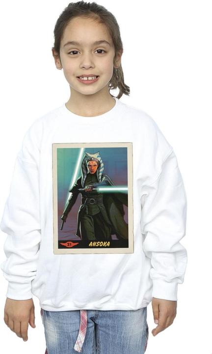 Immagine prodotto Star Wars The Mandalorian Ahsoka Felpa Ragazze (152, 158)