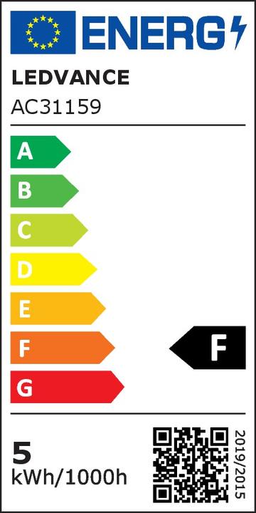 Energie-Label Osram Led Star Classic B (E14, 5.50 W, 470 lm, 1 x, F)