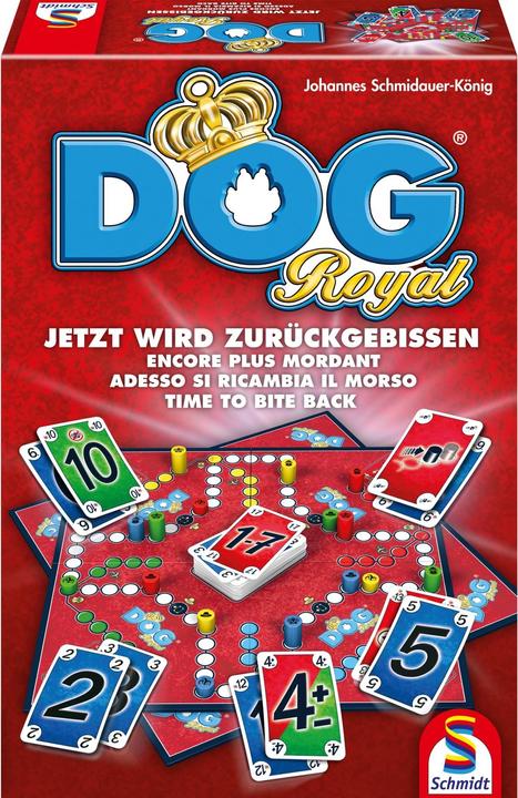 Actual product image Schmidt Spiele DOG Royal (German, French, Italian)