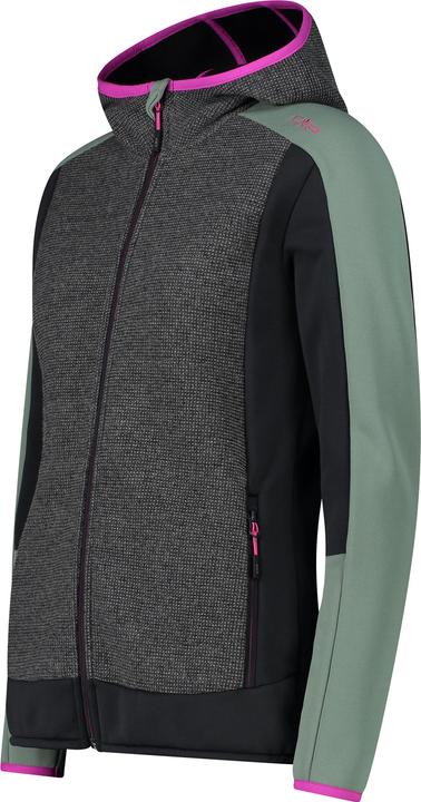 Immagine prodotto CMP Campagnolo CMP Wooltech Hood Fleecejacke Mineral Damen (36)