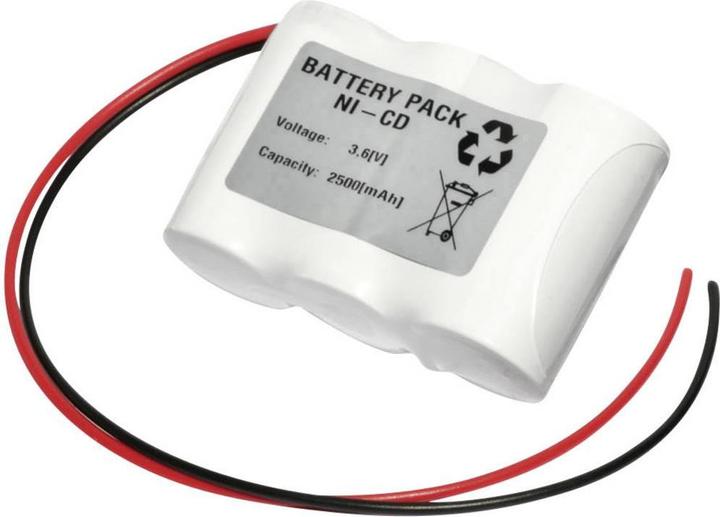 Actual product image Emmerich Emergency lights battery escape route 2500 mAh with cables