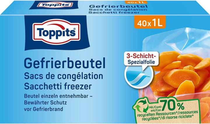 Toppits Borsa per il congelatore (40 x)