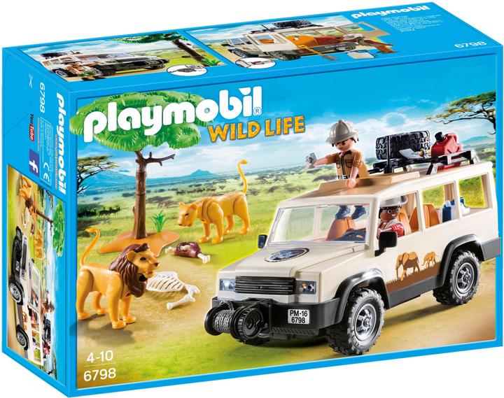 Image du produit Playmobil Safari-Geländewagen mit Seilwinde (6798, Playmobil Wild Life)