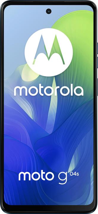 Motorola Moto G04s (4/128 GB, display 6.56 inch HD+ 90 Hz, photo compartment with 50 MP, battery 5000 mAh (131.07 GB, Satin Blue, 6.56", Dual SIM, 50 Mpx, 4G)