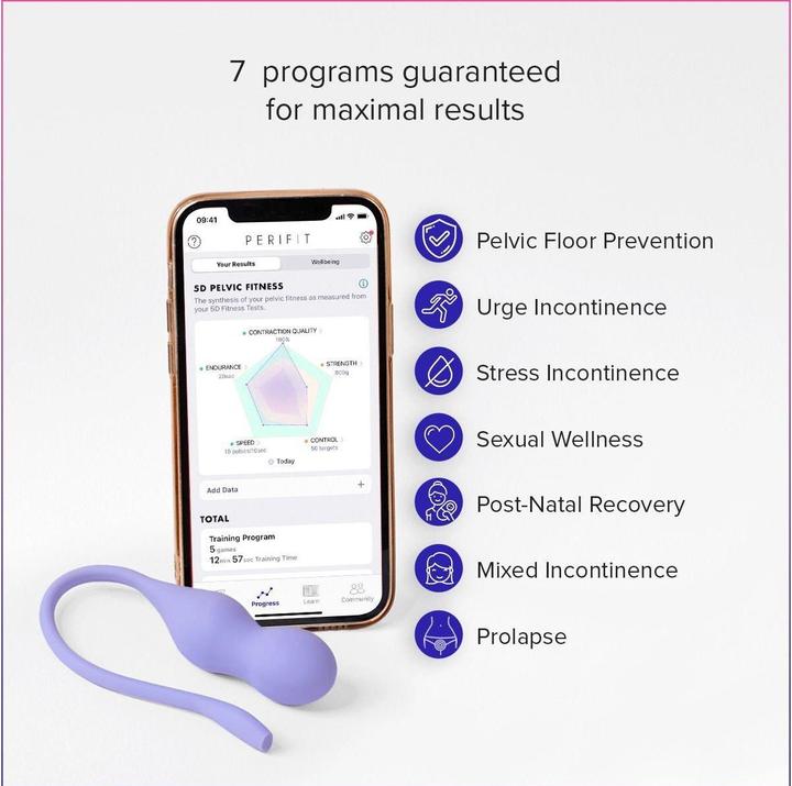 Actual product image Perifit Care+ Networked perineal probe (80 G)