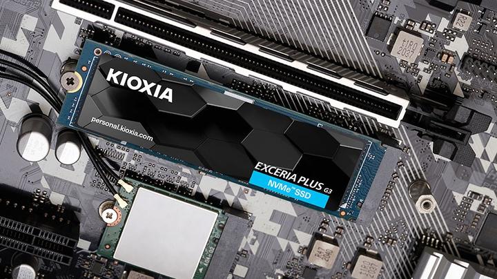 Actual product image Kioxia Exceria Plus G3 (1000 GB, M.2 2280)