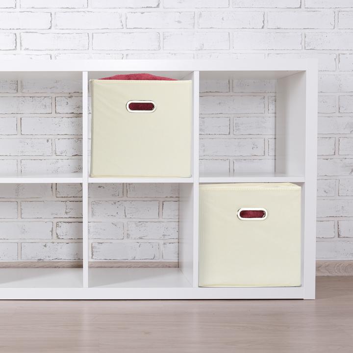 Actual product image Relaxdays 4x storage box (30 x 30 x 30 cm, 26 l)