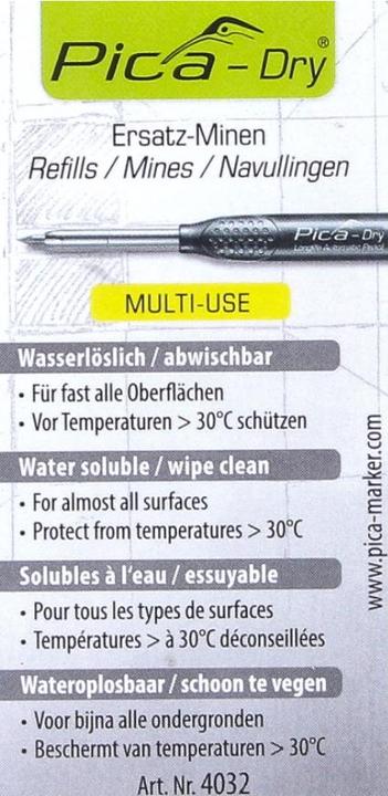 Actual product image Pica Dry (Refill, Yellow, 2.80 mm)