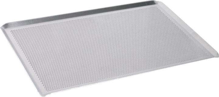 Produktbild Contacto Backblech, perforiert 60x40cm mit schräg zulaufendem Rand aus Aluminium