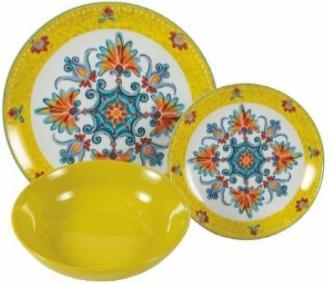 Produktbild Villa D'Este Home Tivoli Calamoresca Geschirrset Porzellan und Gres 18tlg (18 Stück)