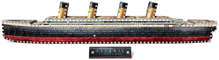 Actual product image Wrebbit 3D Titanic (440 pieces)
