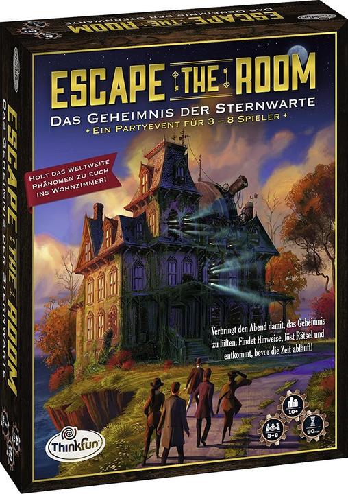 Produktbild Thinkfun Escape The Room: Das Geheimnis der Sternwarte (Deutsch)