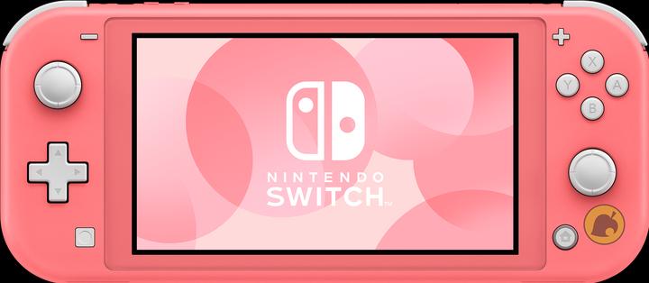 Produktbild Nintendo Switch Lite Animal Crossing: New Horizons Isabelle Aloha Edition