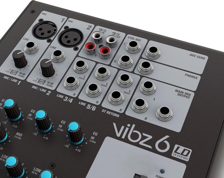 Actual product image LD Systems VIBZ 6 6-channel mixing