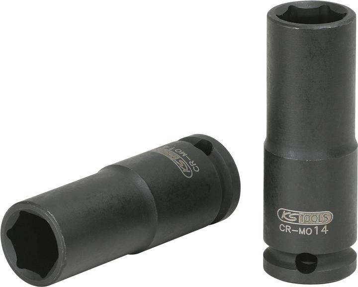 Produktbild KS Tools 3/8" Kraft-Stecknuss lang (24 mm)