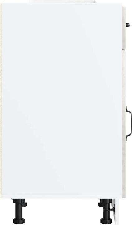 Actual product image VidaXL Kitchen base unit Lucca Concrete grey Wood-based sink base unit (40 x 46 x 81.5 cm)