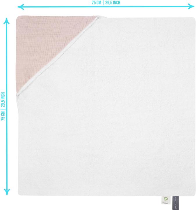 Image du produit Aspero 2x Baby Musselin Wickeltücher aus Bio-Baumwolle