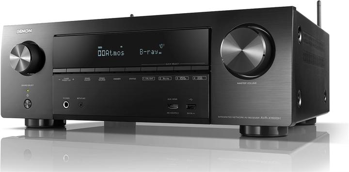 Image du produit Denon AVR-X1600H (7.2 canaux, FM, DAB+)