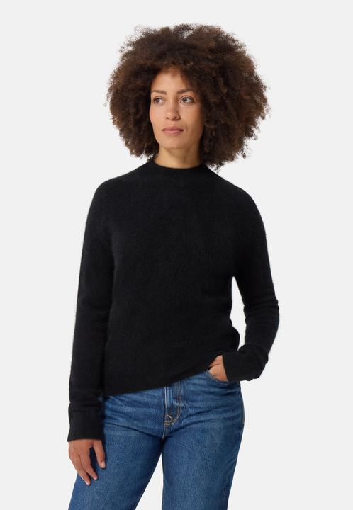 Immagine prodotto Cash-Mere Brushed Kaschmir Pullover mit kurzem Stehkragen (XS)