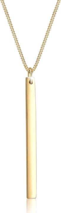Elli Panzerkette mit Stab (Sterling Silber, 45 cm)