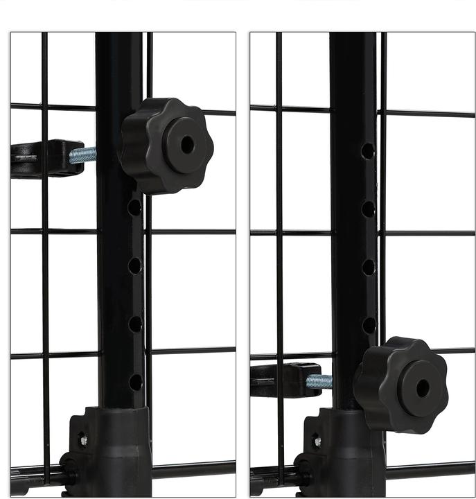 Actual product image Relaxdays Dog fence (Dog, Reflectors)