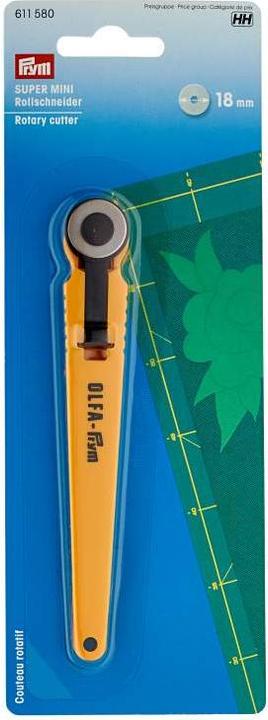 Image du produit Prym Cutter rotatif Super mini 18 mm, carte 1 pc.