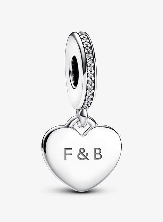 Produktbild Pandora Gravierbares Herz (Sterlingsilber)