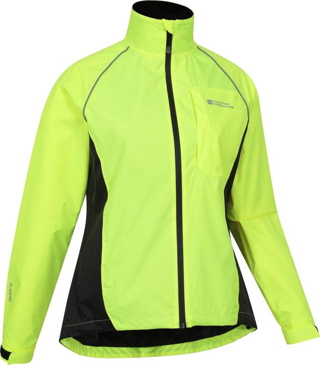 Actual product image Mountain Warehouse Womens/Ladies Adrenaline II Iso-Viz Waterproof Jacket (34 D)