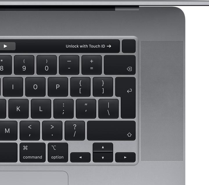 Actual product image Apple MacBook Pro 16 – 2019 (16", Intel Core i7-9750H, 16 GB, 1000 GB, CH)