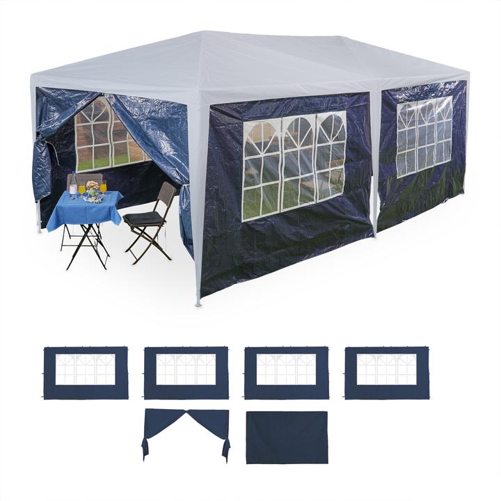 Image du produit Relaxdays 6x Paroi latérale du pavillon (10 cm, 300 cm)