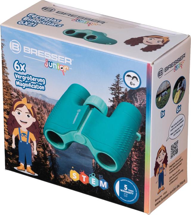 Image du produit Bresser Jumelles Junior pour enfants 6x21 (6 x, 21 mm)