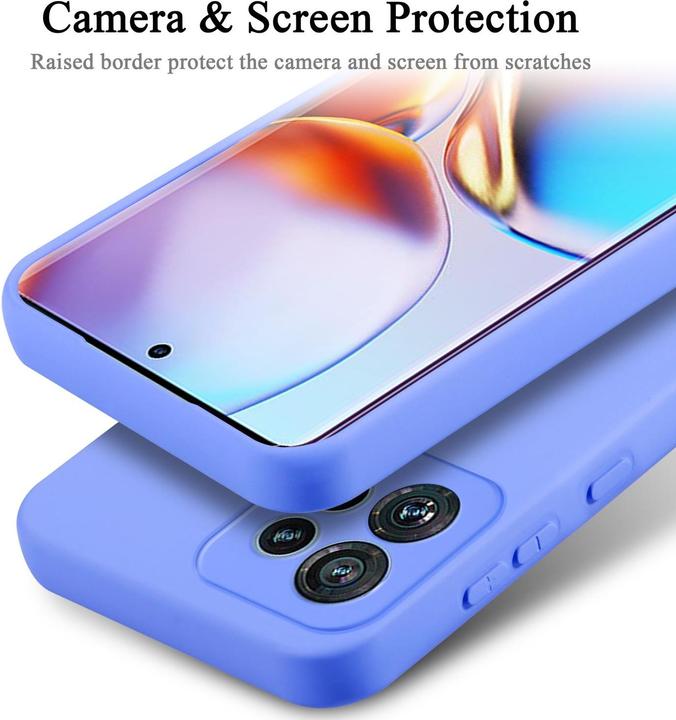 Produktbild Cadorabo Hülle für Motorola Edge 40 Pro TPU im Liquid Schutz Silikon Design (Motorola Edge 40 Pro)