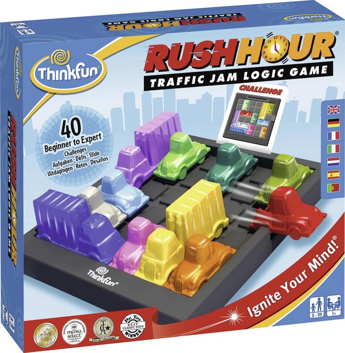 Actual product image Thinkfun rush hour (German)