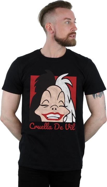 Produktbild Disney Cruella De Vil Cropped Head TShirt (3XL)