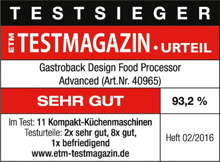 Actual product image Gastroback Design Advanced (1100 W)