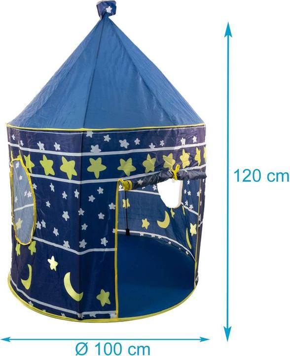Image du produit Intirilife Tente de jeu pour enfants garçons et filles avec sac de transport