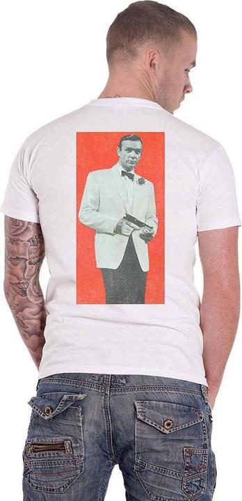 Actual product image James Bond Unisex Adult Goldfinger Profile T-Shirt (M)