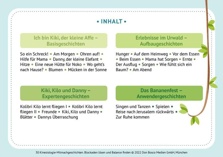 Energie-Label Hock:30 Kinesiologie-Mitmachgeschichten (Nina Hock, Deutsch)