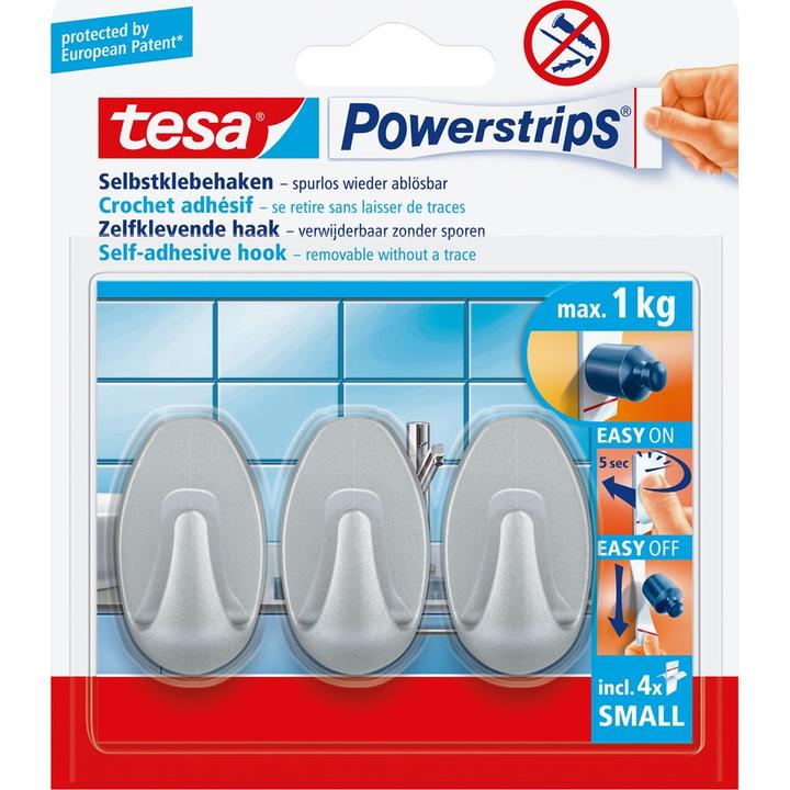 Actual product image tesa Powerstrips hook SMALL oval